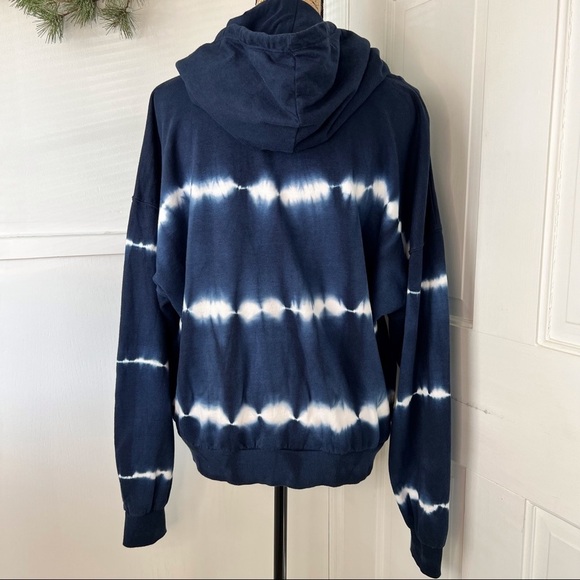 Young Fabulous & Broke Piper Tie Dye Cowl Neck Hooded Sweatshirt - Picture 12 of 16